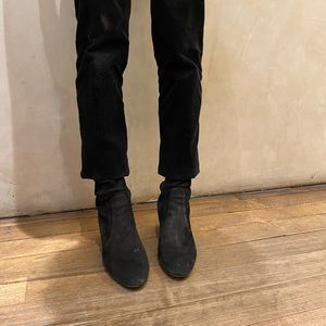 Valentino suede sock boots